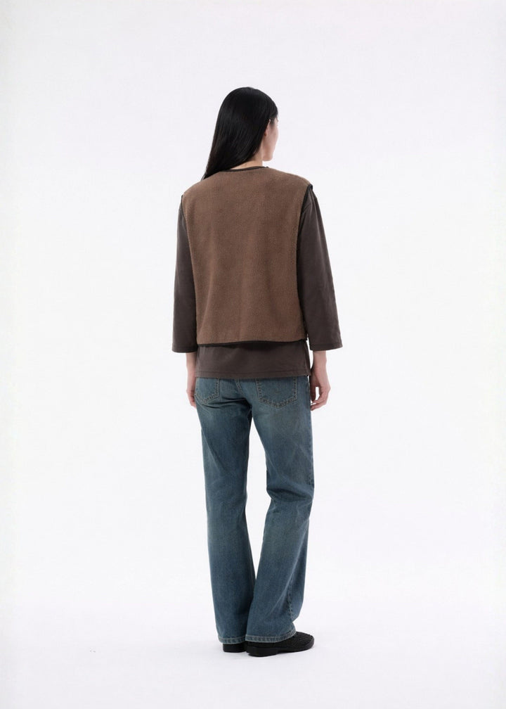 ModströM - Badramd Vest 59239 - 5584 - Chocolate Chip Blazere 