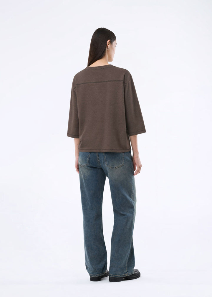 ModströM - Bamboomd T-Shirt 59281 - 5584 - Chocolate Chip T-shirts 