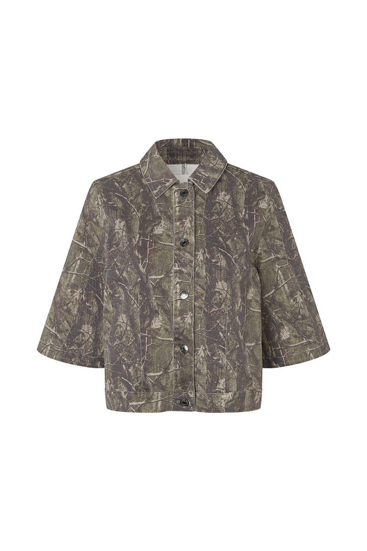 Modström - Cartonmd Print Shirt 59410 - 13070 - Deepwood Camo