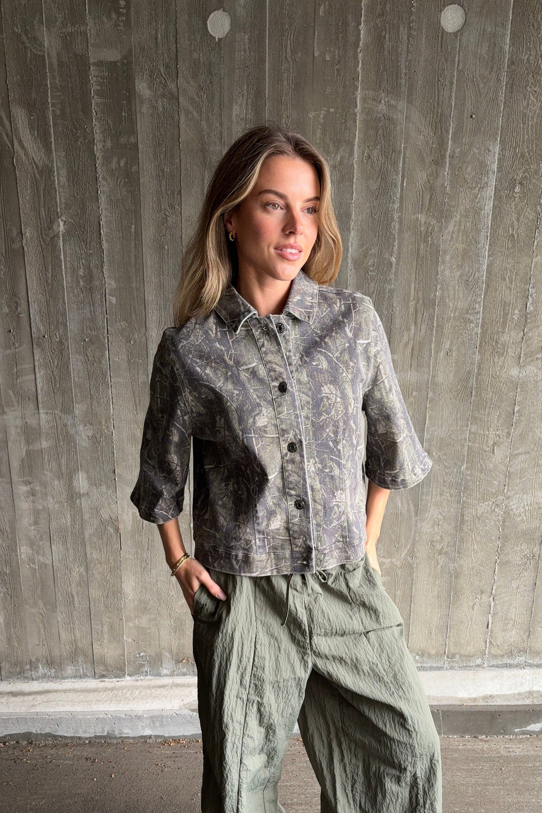 Modström - Cartonmd Print Shirt 59410 - 13070 - Deepwood Camo Skjorter 