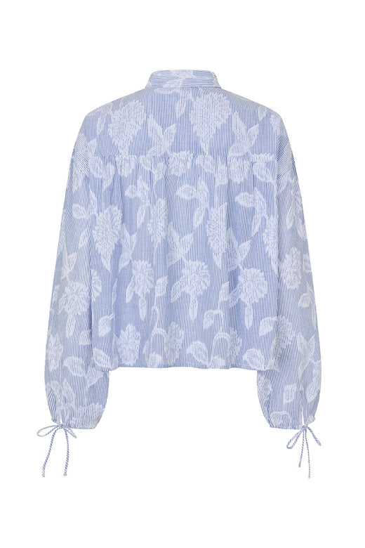 Modström - Cristanmd Shirt 59353 - 11198 - Blue Striped Jacquard