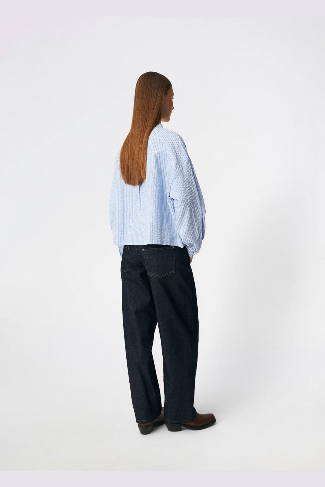Modström - Danjamd Shirt 59368 - 10920 - Blue White Stripe