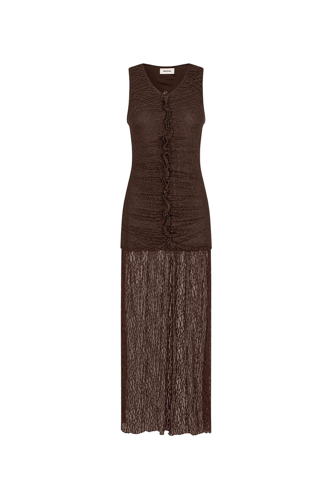 Modström - Dianamd Dress 59413 - 5508 - Seal Brown