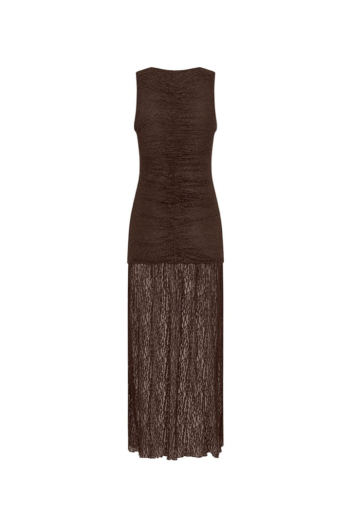 Modström - Dianamd Dress 59413 - 5508 - Seal Brown