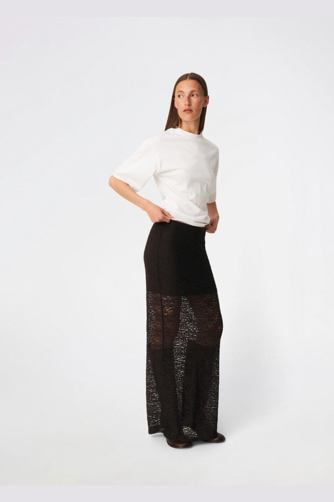 Modström - Dianamd Skirt 59642 - 5508 - Seal Brown