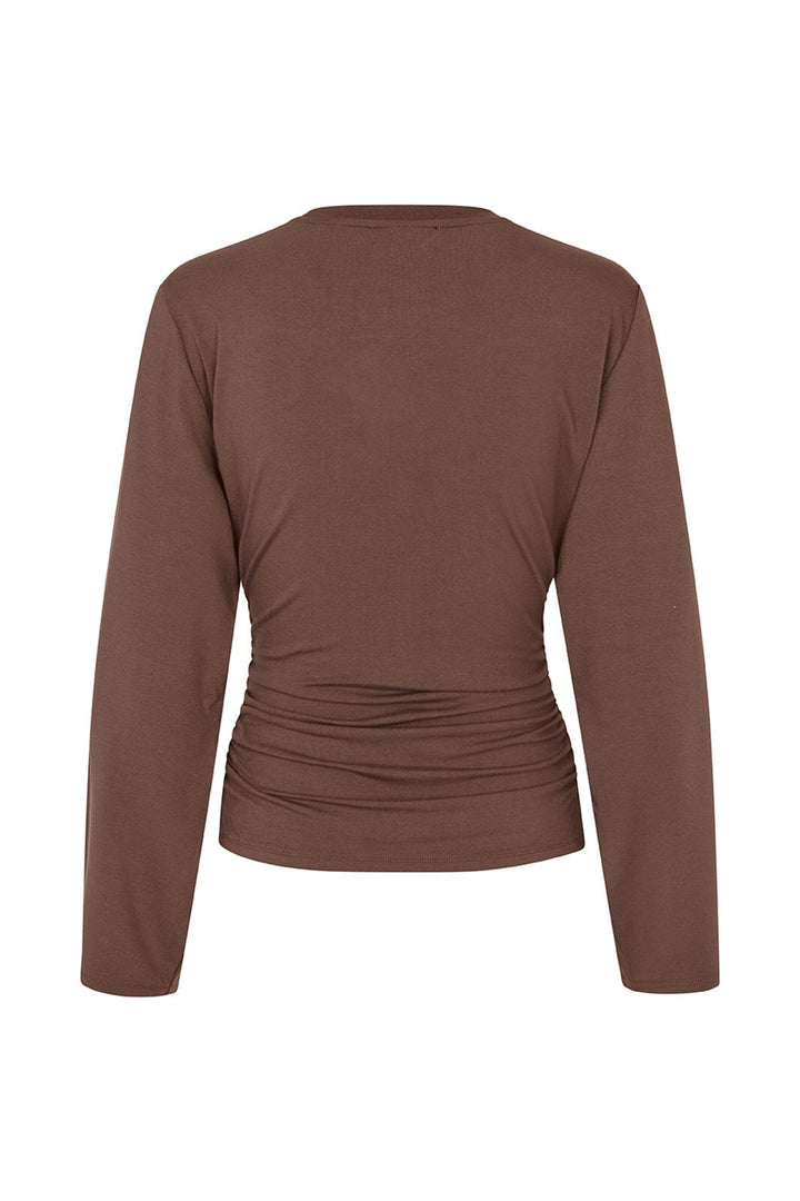 Modström - Dimetrimd Ls T-Shirt 59455 - 5508 - Seal Brown