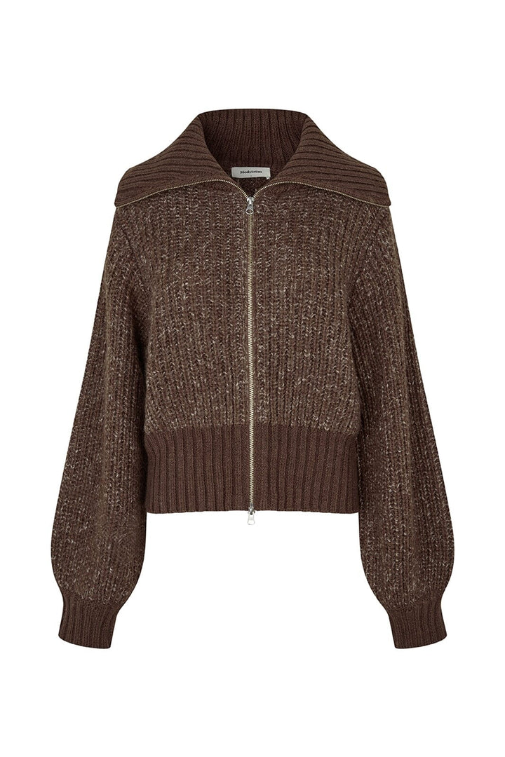 Modström - Dyvekemd Cardigan 59475 - 05508 - Seal Brown