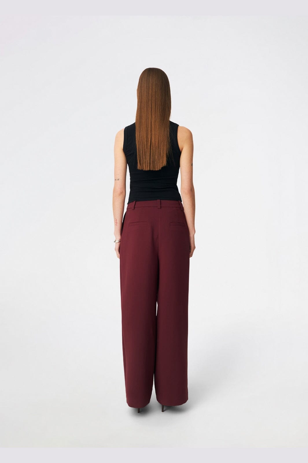 Modström - Galemd Wide Pants 58887 - 1447 - Windsor Wine