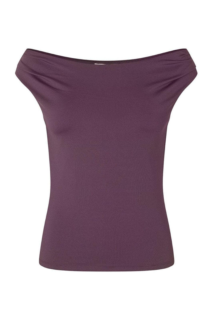 Modström - Himamd Off-Shoulder Top 57928 - 1220 - Winter Bloom