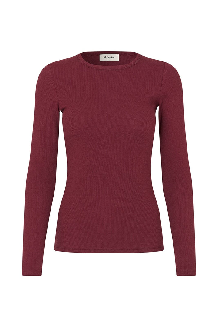 Modström - Igormd Ls T-Shirt 59323 - 1447 - Windsor Wine