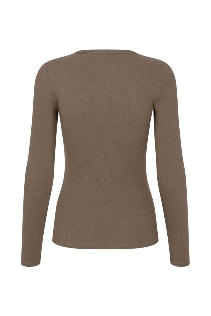 Modström - Igormd Ls T-Shirt 59323 - 5584 - Chocolate Chip