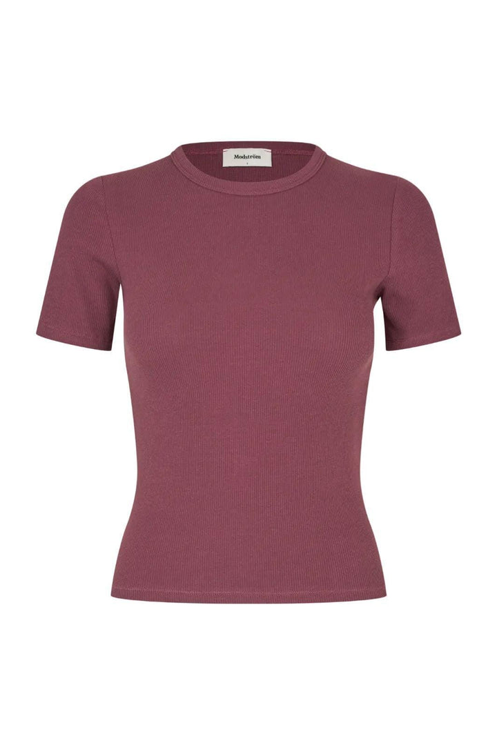Modström - Igormd Short T-Shirt 58544 - 8854 - Wineberry T-shirts 