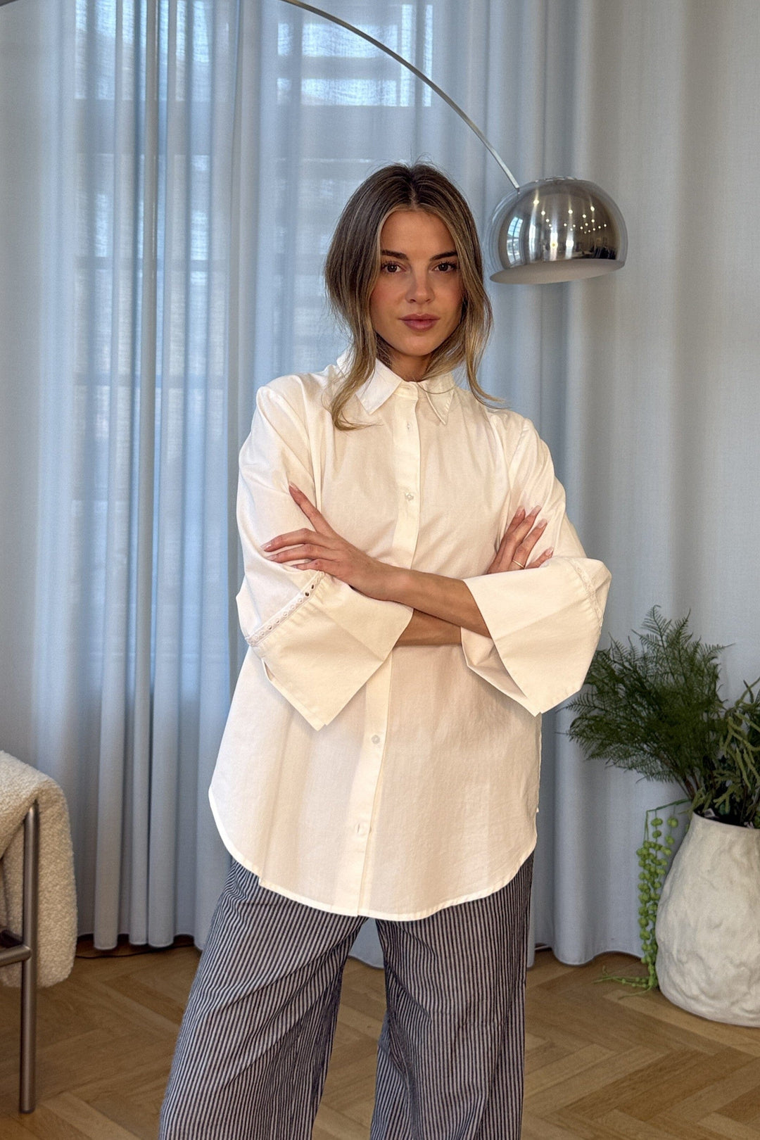 Modström - Mallenmd Shirt - 4 Soft White Skjorter 