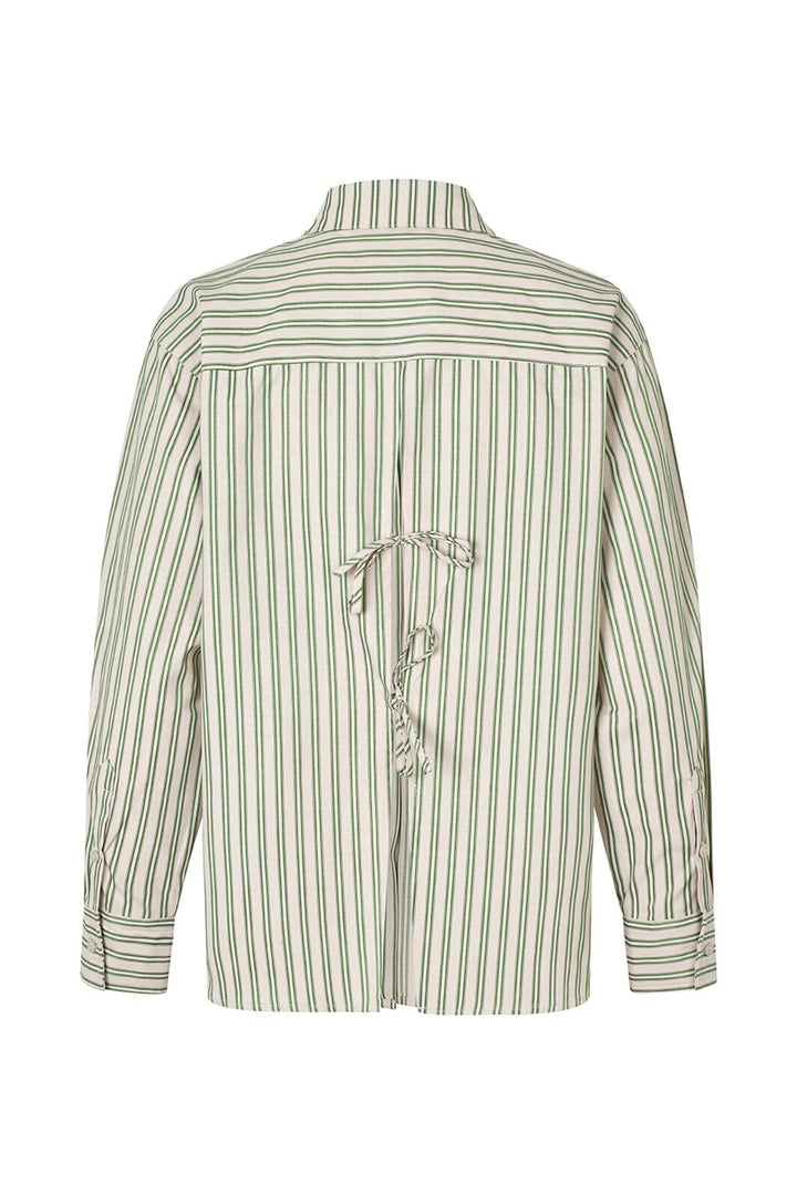 Modström - Millemd Shirt 58598 - 11517 - Medium Green Stripe