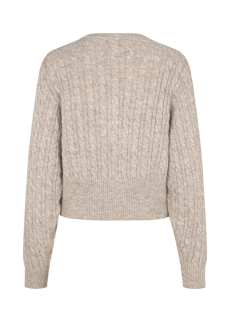 Modström - Pammiemd Cardigan 58633 - 12058 - Beige Speckle Melange Cardigans 