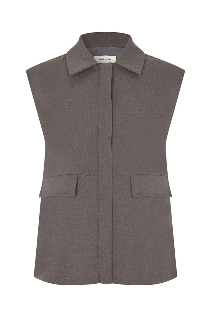Modström - Primrosemd Vest 58720 - 7061 - Dark Shadow Veste 