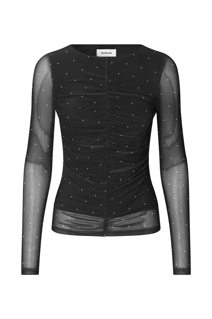 Modström - Samalamd Print Top 58809 - 12053 - Black Dot