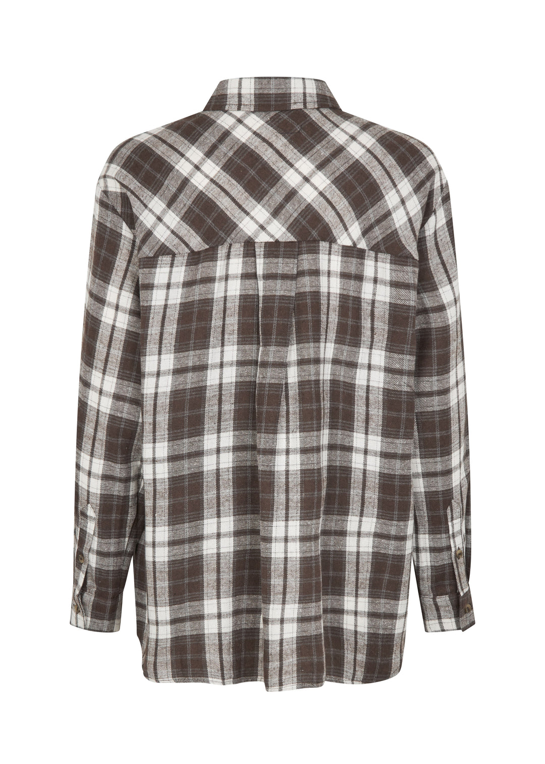 Modström - Tappomd Shirt 59125 - 13629 - Seal Brown Tartan Skjorter 