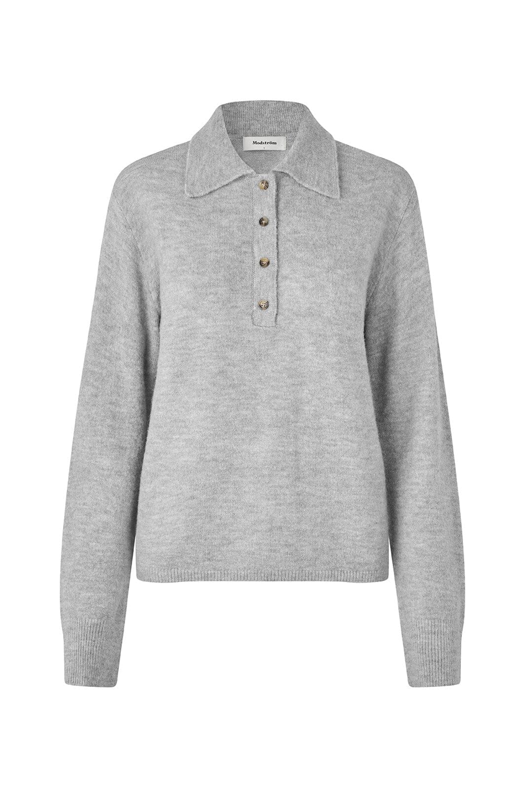 Modström - Treemd Polo 58795 - 7087 - Grey Melange