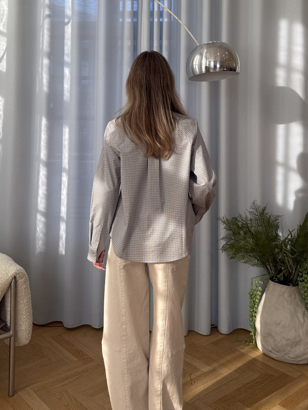 Modström - Ulfamd Shirt 58970 - 11252 - Powder Blue Check Skjorter 