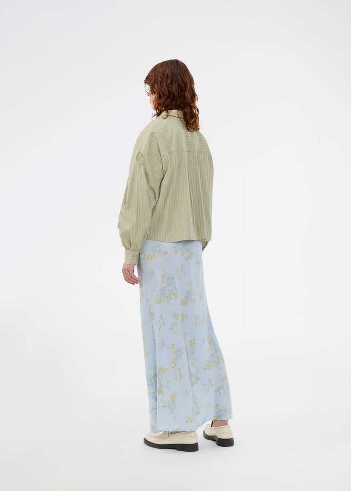 Modström - Umekomd Shirt 58972 - 11251 - Tarragon Stripe Skjorter 