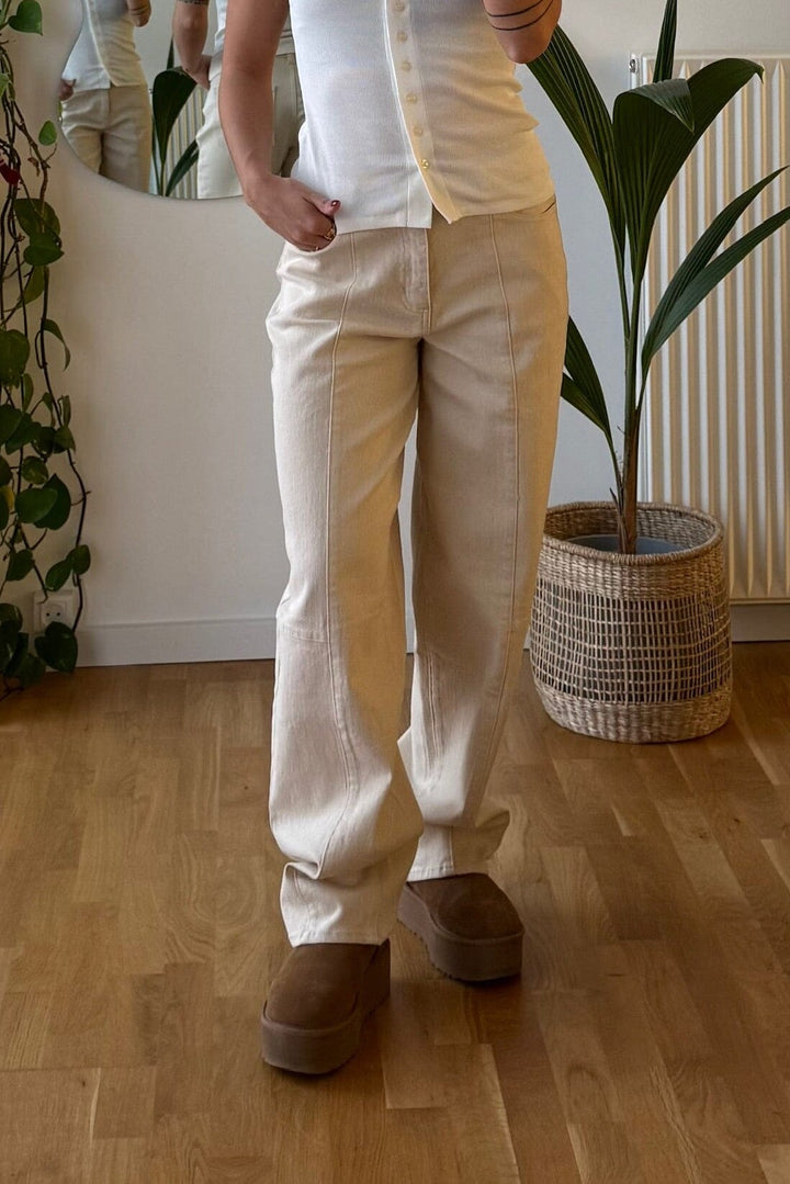 Modström - Unikamd Jeans 58979 - 100 - Summer Sand Jeans 