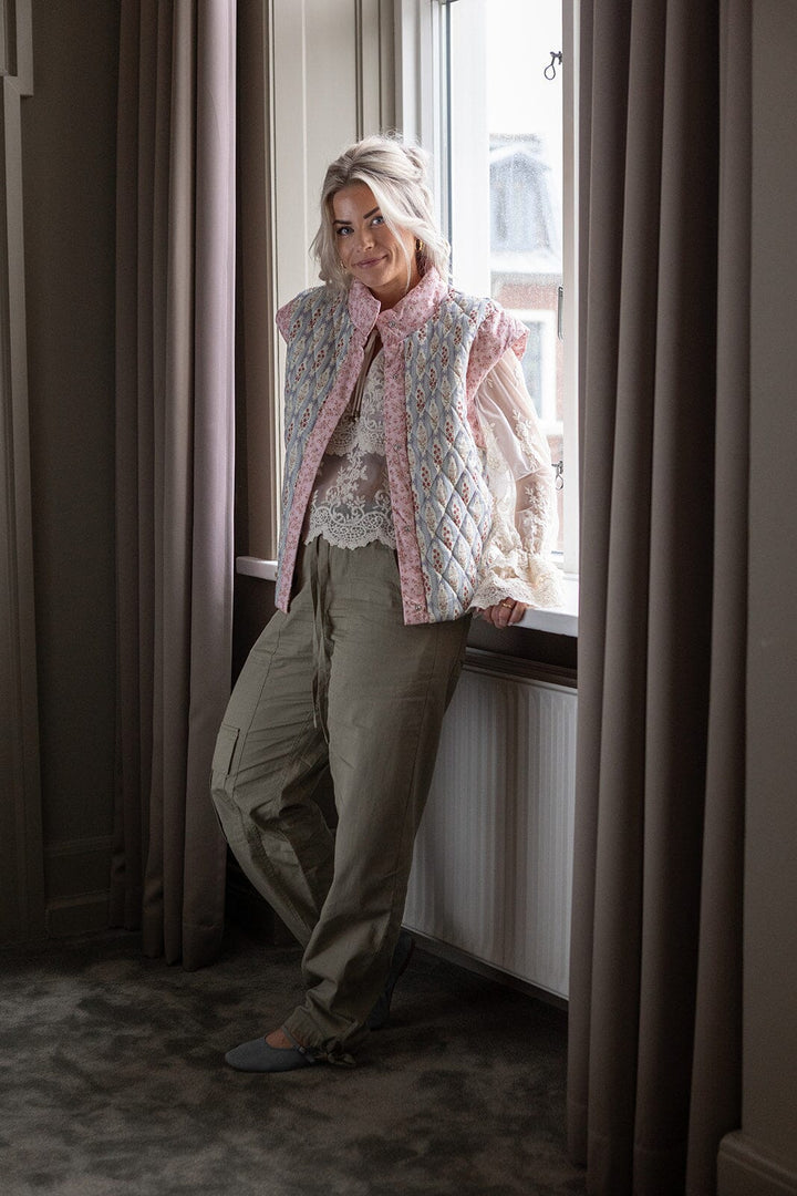 Molly & My X Melanie Due - Inga D Pants 167316 - 723 - Dusty Green Bukser 