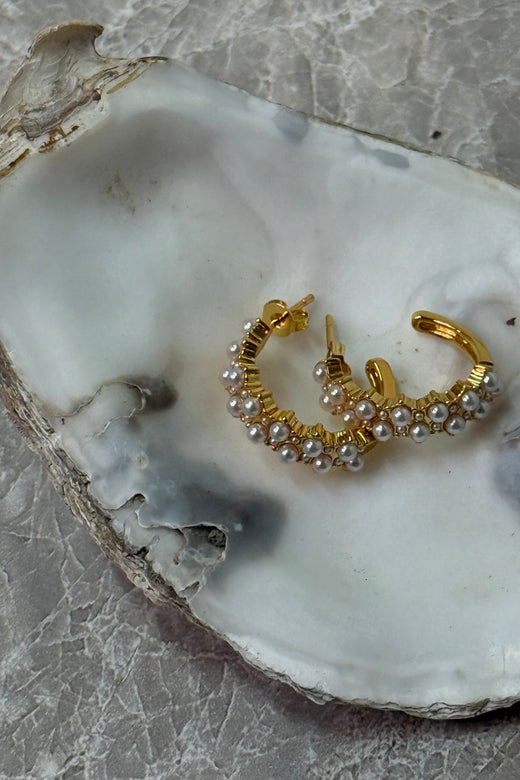 Molly&My Jewellery x Melanie Due - Blooming - Forgyldt Øreringe 