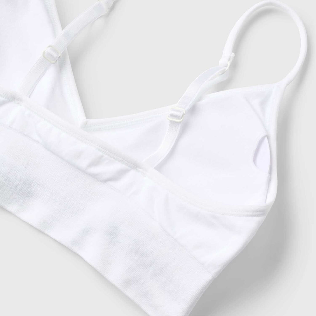 Molly&My Wardrobe - Luise Bra Top 9001 - White BH 