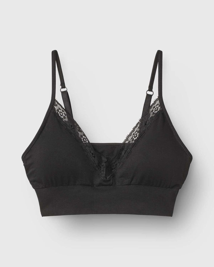Molly&My Wardrobe - Luise Lace Bra Top 8001 - Black BH 