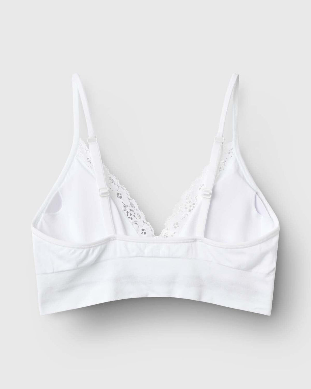 Molly&My Wardrobe - Luise Lace Bra Top 8001 - White BH 