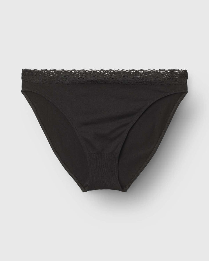 Molly&My Wardrobe - Luise Lace Brief 8002 - Black Trusser 