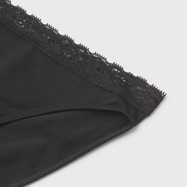 Molly&My Wardrobe - Luise Lace Brief 8002 - Black Trusser 