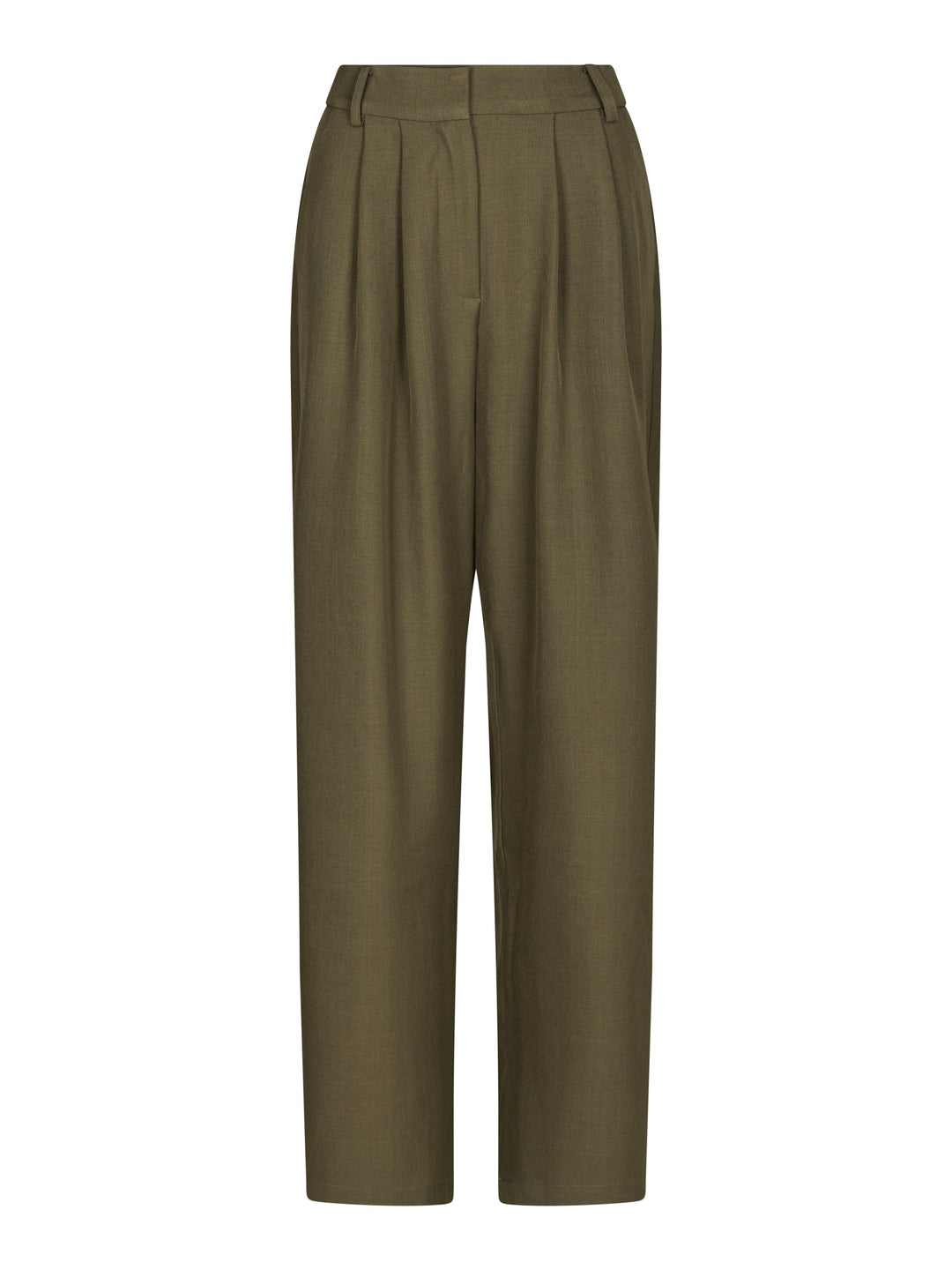 Molly&My x Julie Elgaard - Celina Structure Pants 167306 - 176 - Khaki Bukser 