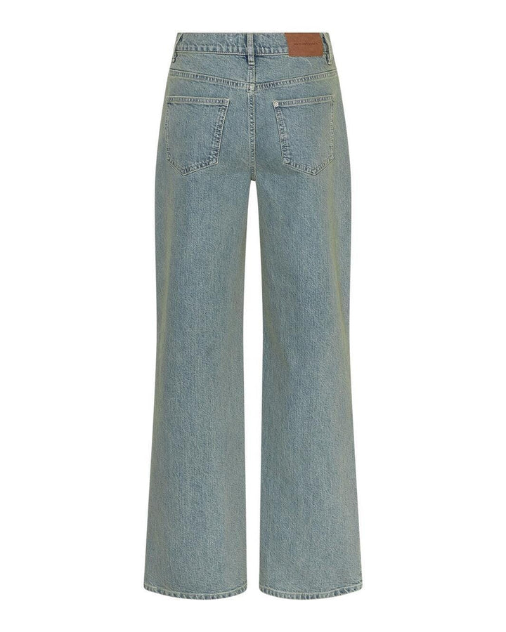 Moss Copenhagen - Mschbine Ada Relaxed Jeans Long 19693 - Sand Blue Wash Jeans 