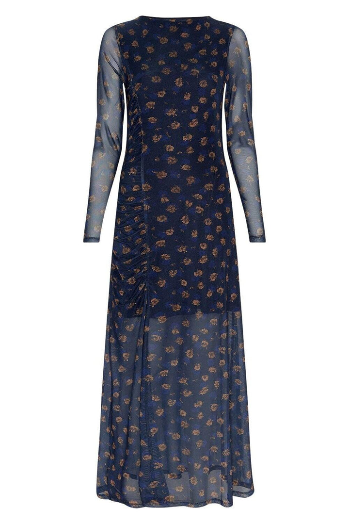 Moss Copenhagen - Mschginie Illenora Dress 19522 - Mari Blue Flwr Kjoler 