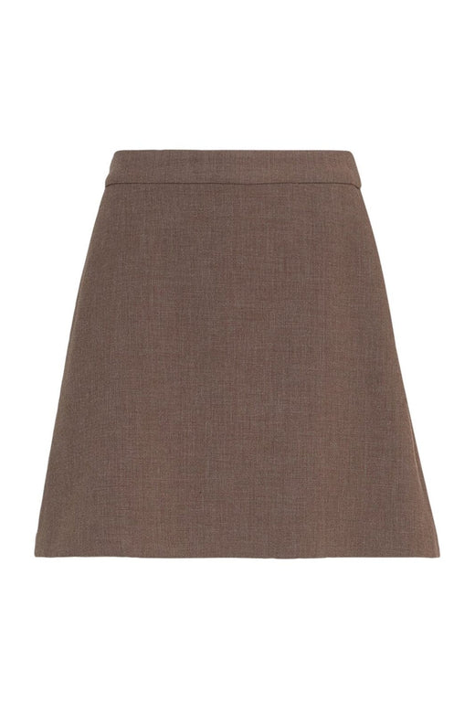 Moss Copenhagen - Mschrosina Michelle Skirt 19702 - Slate Black Mel Nederdele 