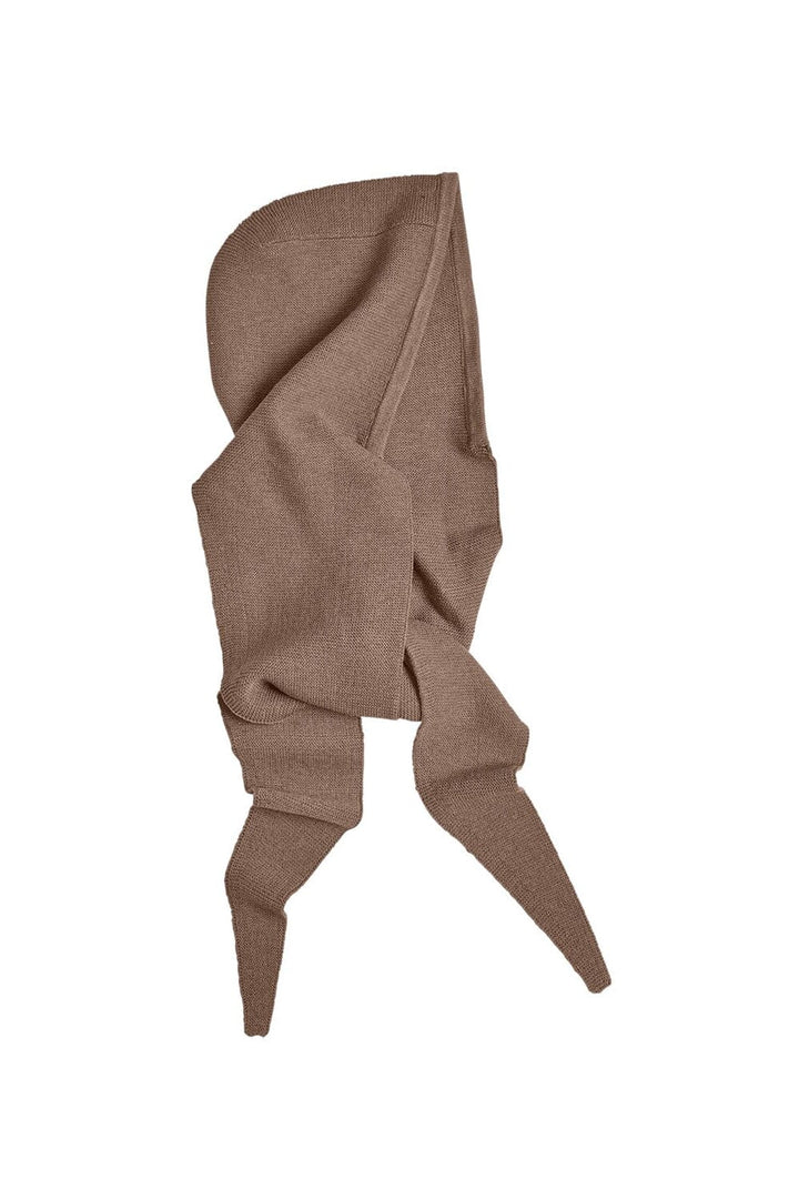 Moss Copenhagen - Mschsilda Rachelle Hood Scarf 19658 - Mountain T Mel Tørklæder 