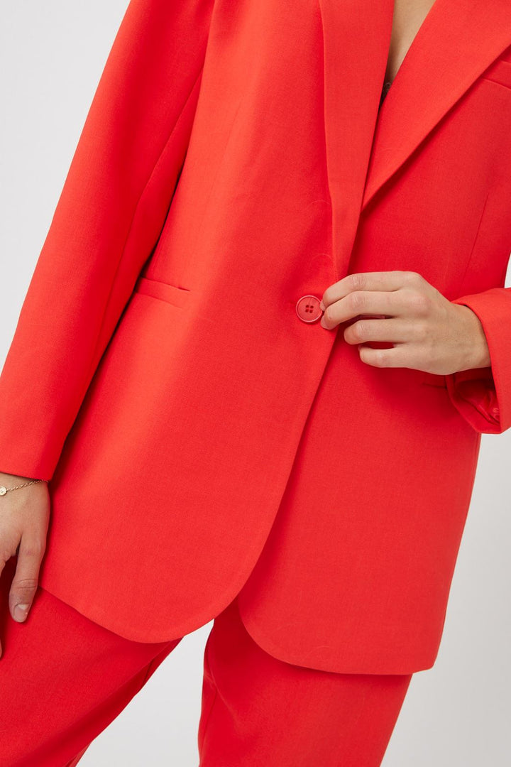 Moves By Minimmum - Daizy Blazer - Poppy Red Blazere 