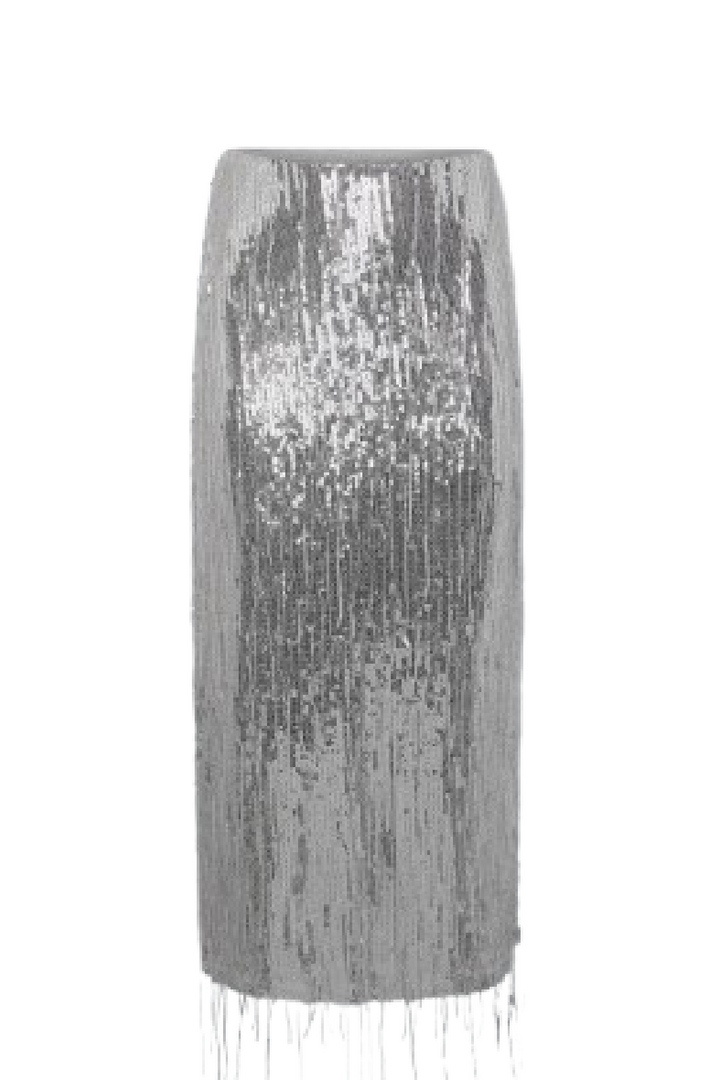 Moves by Minimum - Lubinu Skirt 4451 231444451 - 1020 - Silver Nederdele 