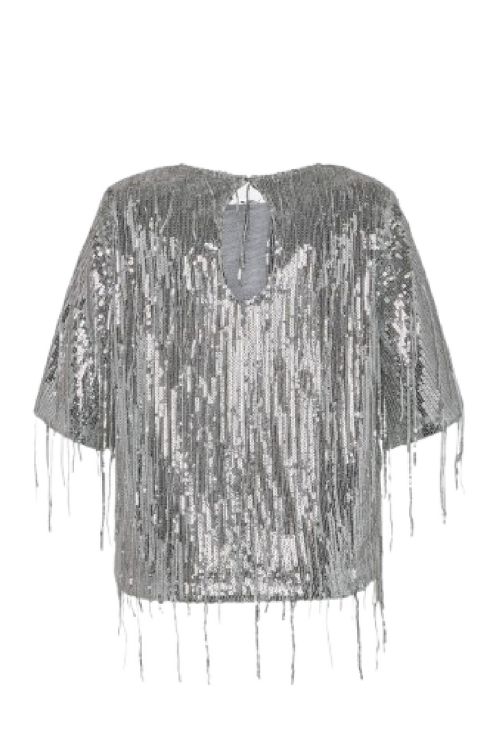 Moves by Minimum - Mandi Blouse 4451 220424451 - 1020 - Silver Bluser 