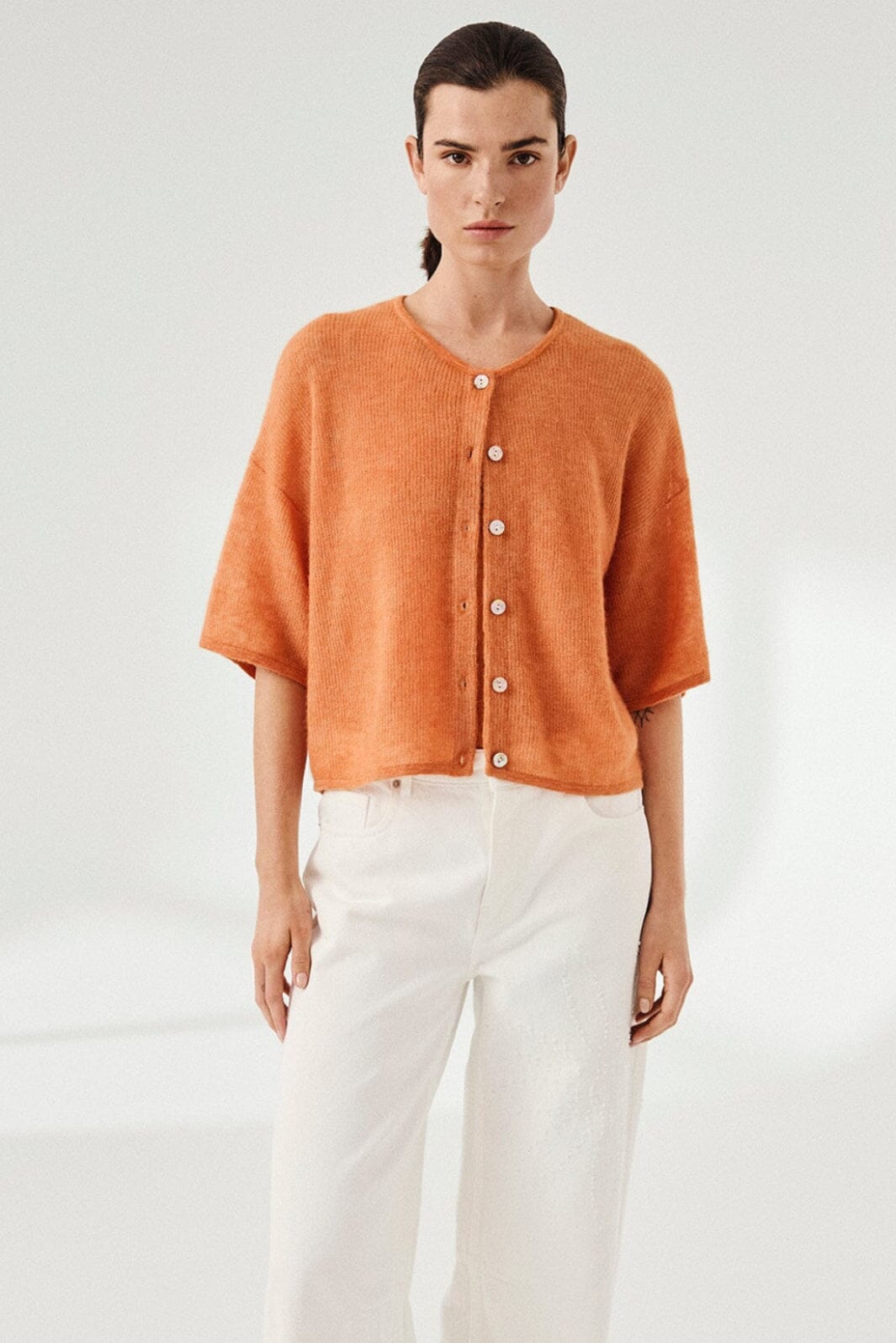 MSCH Copenhagen - Mschaurelia 2/4 Cardigan 19772 - Caramel Cardigans 