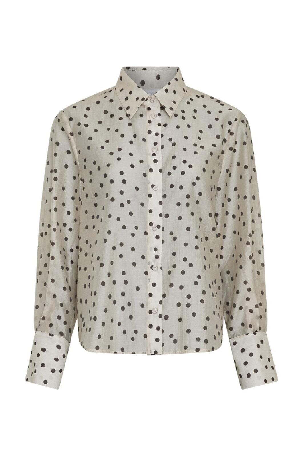 MSCH Copenhagen - Mschdorothea Faustina Shirt 20154 - Peyote Dot Skjorter 