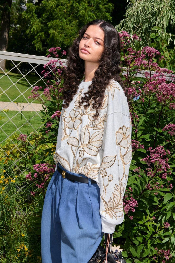 Munthe - Braeden 261112026165 - 80 - Light Grey T-shirts 