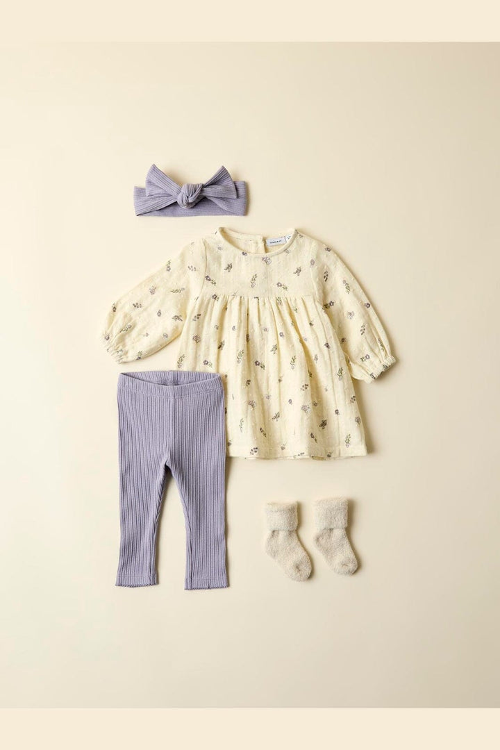 Name It - Nbfdemi Legging - 4958086 Lavender Gray