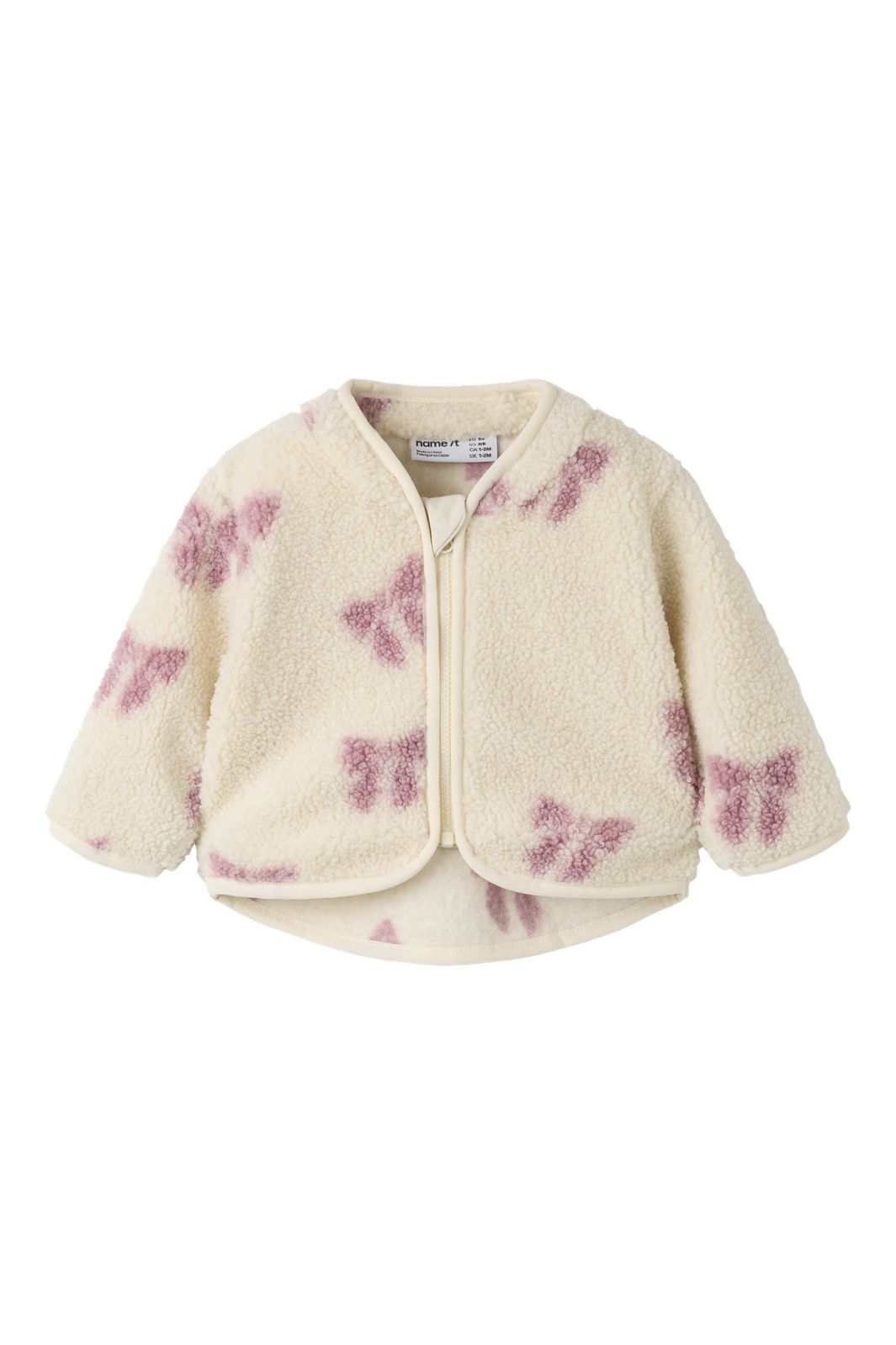 Name It - Nbfolaja Nreg Teddy Jacket - 5137195 Birch