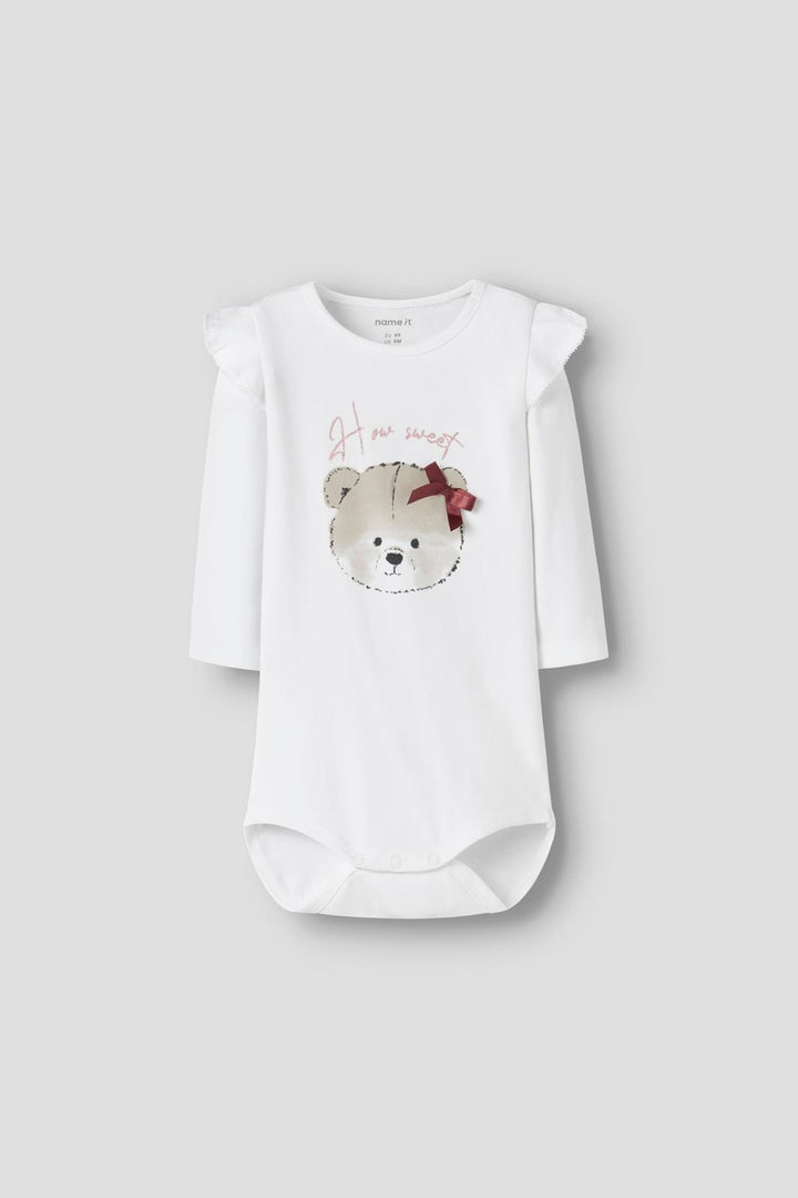 Name It - Nbfrindy Ls Body - 4989264 Bright White