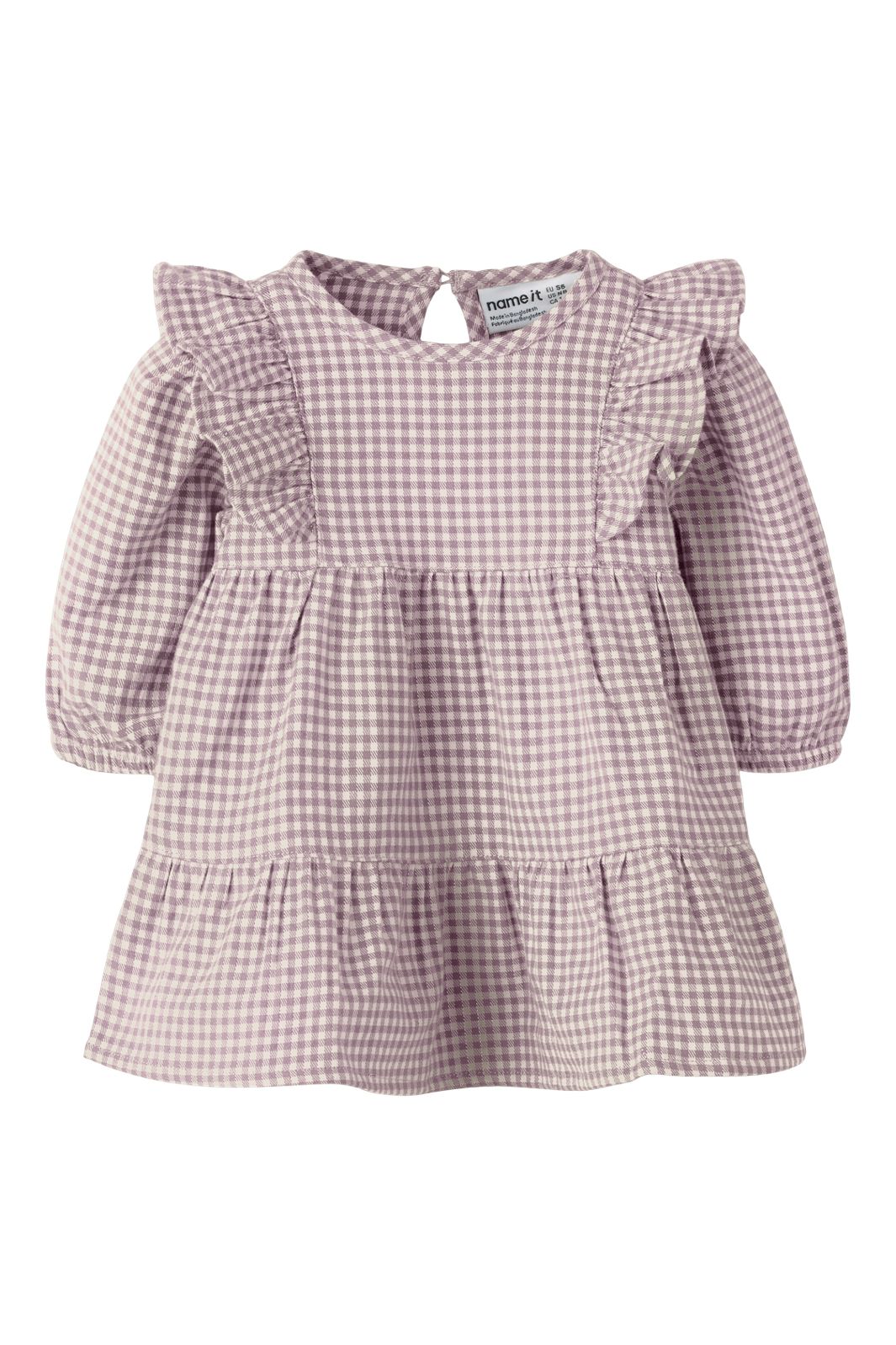 Name It - Nbfsannah Ls Dress - 5132093 Mauve Shadows