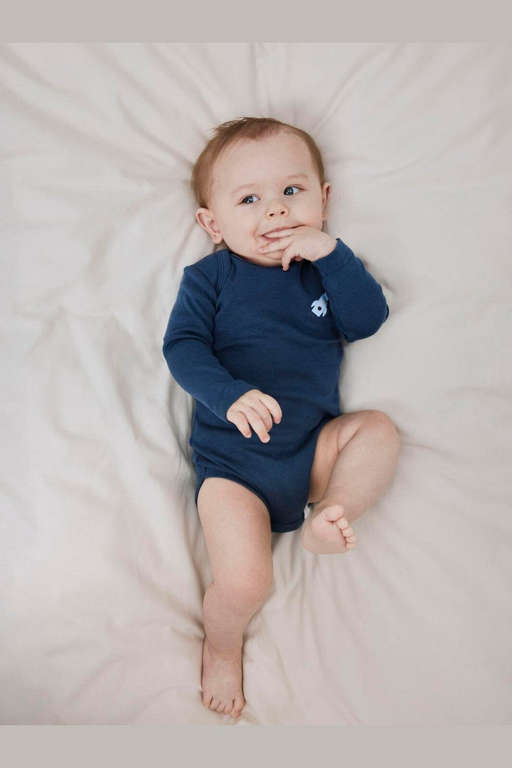 Name It - Nbmbody Ls Dark Space - 4585418 Dark Denim