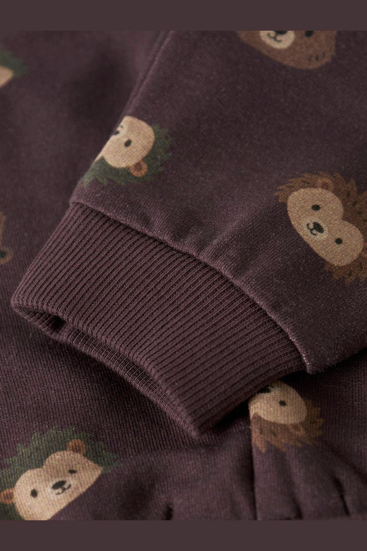 Name It - Nbmsoforest Sweat Pant - 5132118 Chocolate Plum